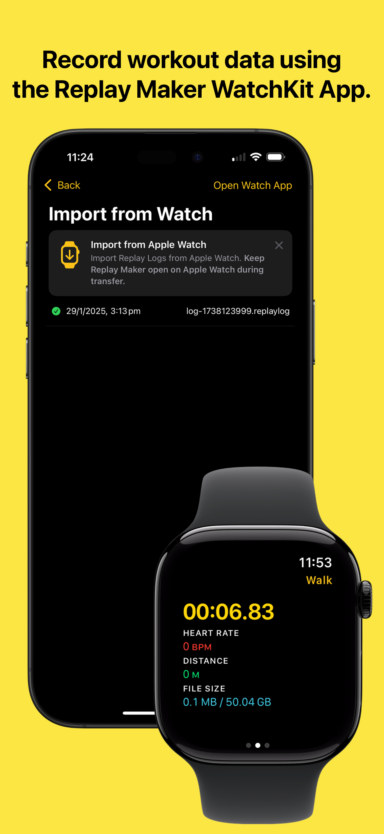 Replay Maker Watch